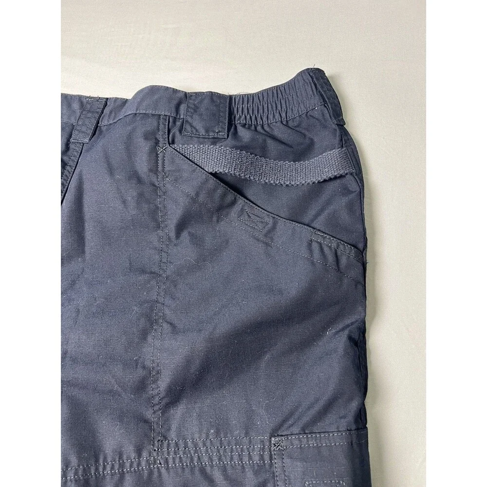 Mens 5.11 Tactical Taclite Utility Shorts Cargo Pockets Sz 40 Navy Blue